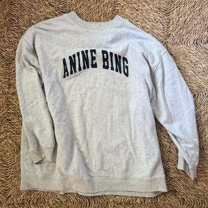 Anine Bing Gray Tyler Sweatshirt